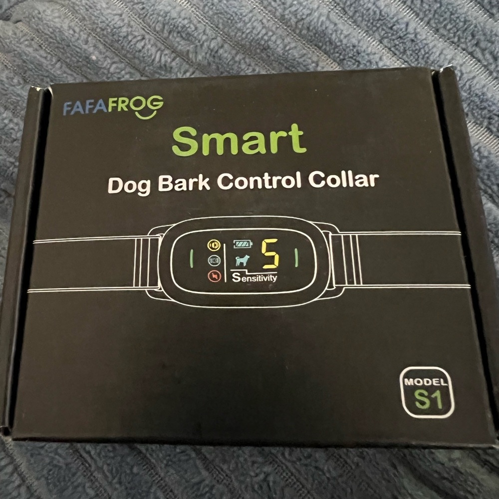Smart Dog Bark Control Collar - Black